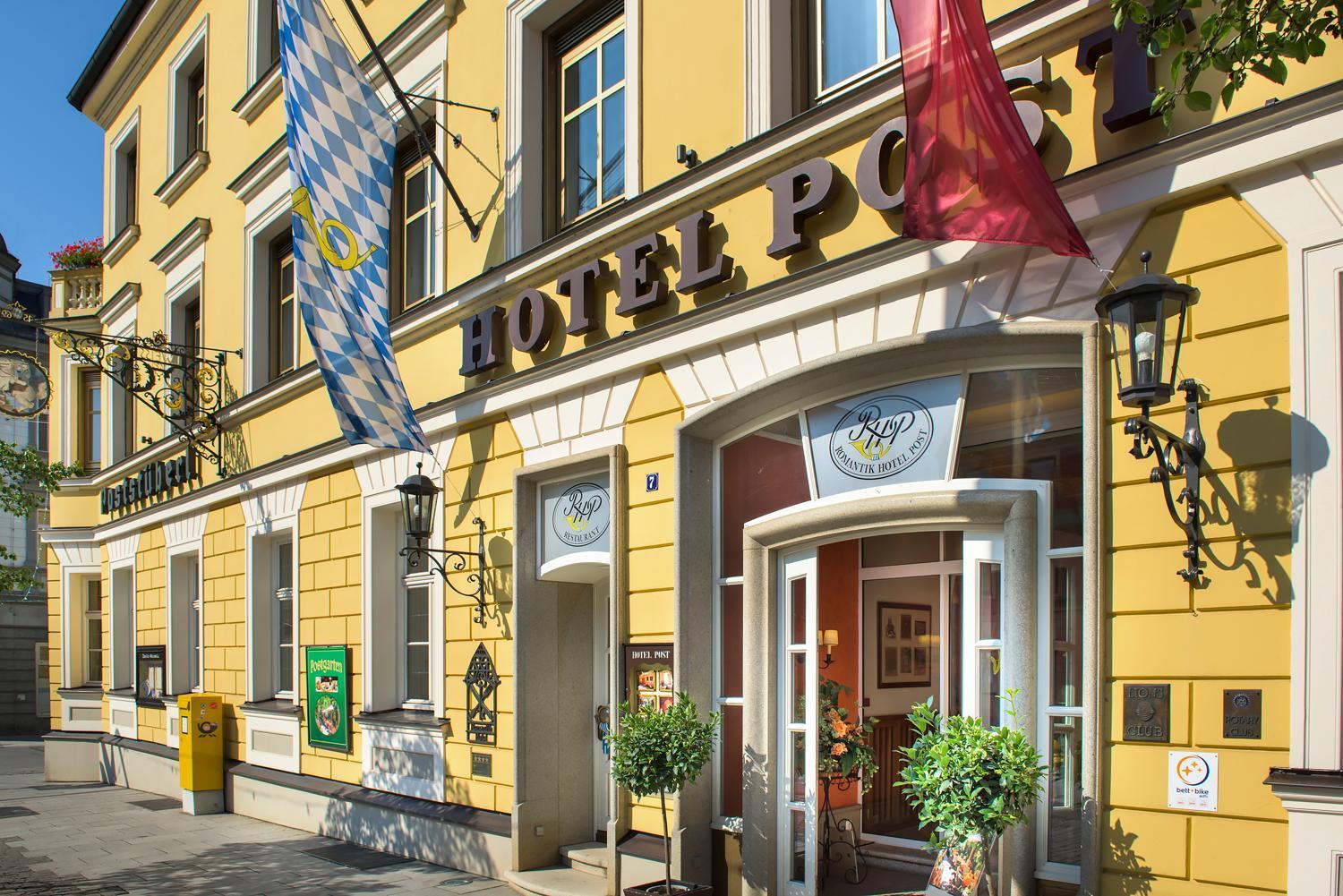 Romantik Hotel Zur Post Fuerstenfeldbruck Exteriör bild